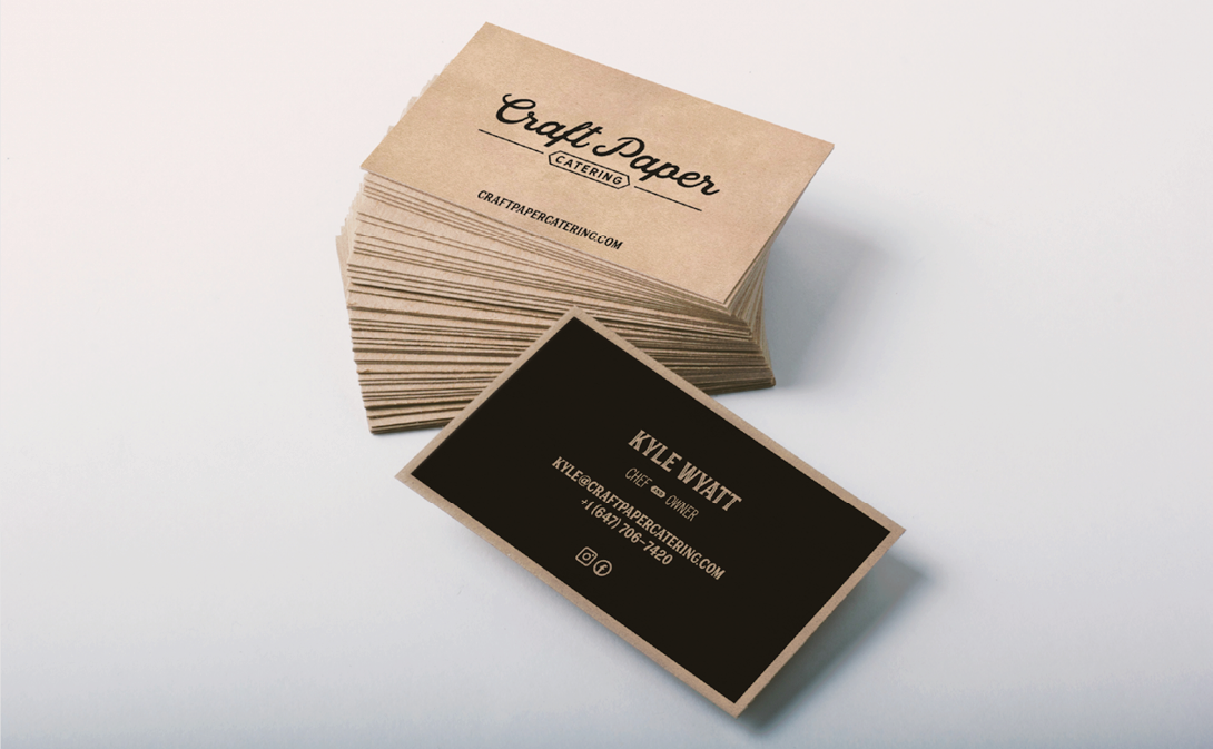 Craft Paper Catering